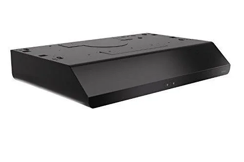 Broan BKDB130BL Sahale Black Range Hood, 30-Inch