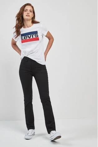 Levi ́s 724 High Rise Straight Jeans 32, 32