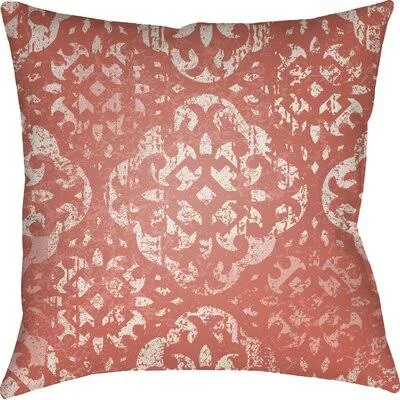 Mistana Kendra Throw Pillow Size: 18x22 H x 18x22 W x 4x22 D, Color: Rust