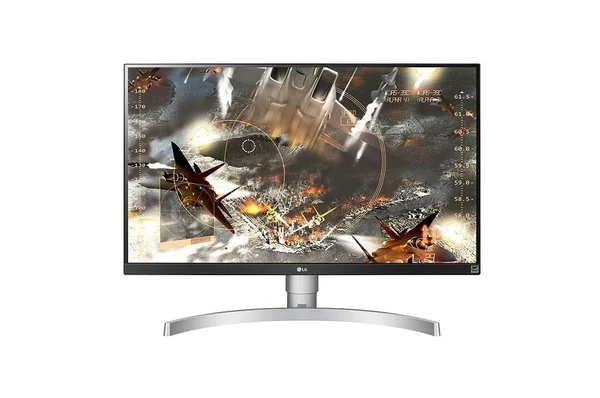 LG 27UL650-W - LED monitor - 27x22 - 3840 x 2160 4K @ 60 Hz - IPS - 350 cd/m² - 1000:1 - DisplayHDR 400 - 5 ms - 2xHDMI - Display
