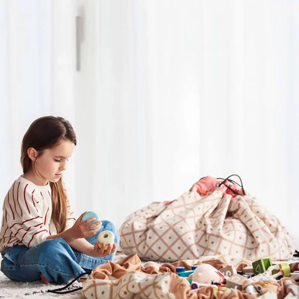 Play & Go Toy Storage Bag Geo Corral