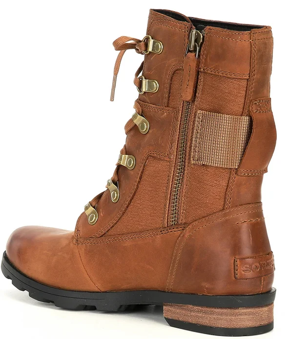 Sorel Women's Emelie Conquest Boots Black 8.5
