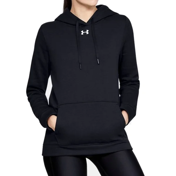 Under Armour Women's Hustle Fleece Hoody - Gold, XL