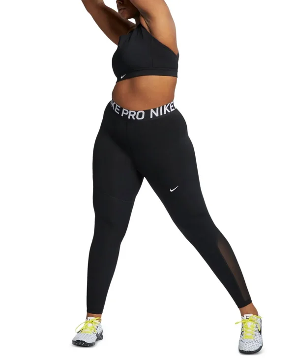 Nike Pro Women's Tights (Plus Size) Size 3X (Black)