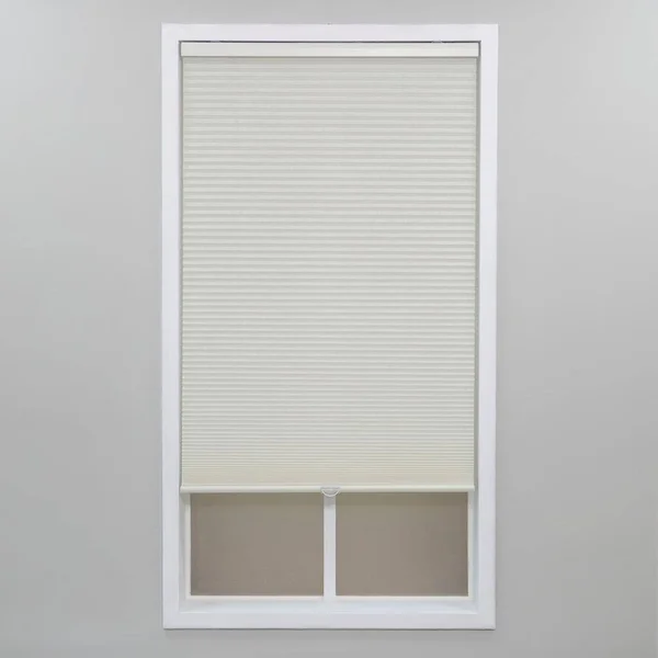 Perfect Lift Window Treatment Cut-to-Width Cream Cordless Light Fitlering Polyester 3/8 in. Cellular Shade 28 in. W x 64 in. L