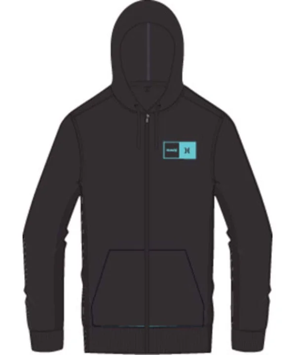 Hurley Natural Zip - Black - Hoodies