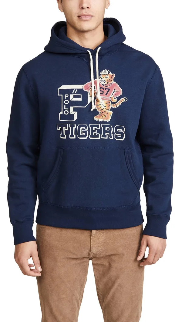 Polo Ralph Lauren Polo Tigers Fleece Hoodie - Navy - L