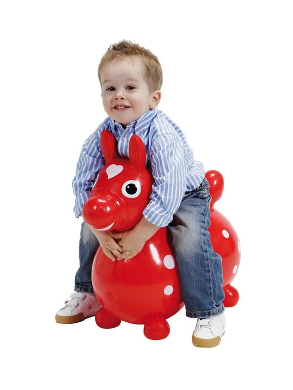 Gymnic 8002 Rody Horse Ride On - red
