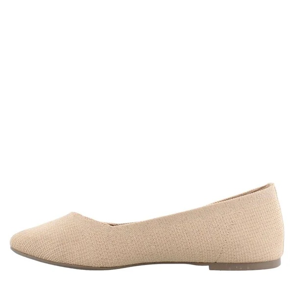 Women's Skechers Cleo Skokie Ballet Flat - Size: 8.5, Natural
