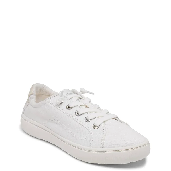 Roxy Crews Court SlipOn Sneaker, Women's, White, Size 11, Slip-Ons, Sneakers, Slip-On