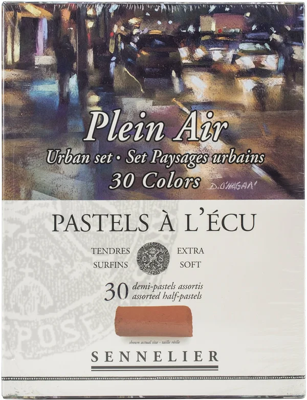 Sennelier Soft Pastels Half Stick Set 30/Pkg-Urban Landscape