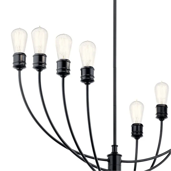 Kichler Lighting Hatton 8-Light Chandelier Satin Bronze 52255SB
