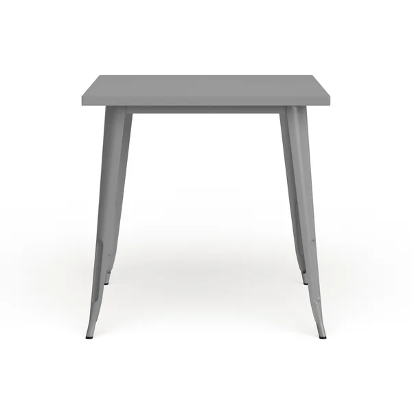 31.5-inch Square Metal Indoor/Outdoor Cafe Table - Blue Finish