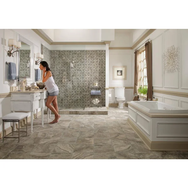 Toto TS220D1#CP Vivian Two-Way Diverter Trim with Off-Lever Handle - Polished Chrome