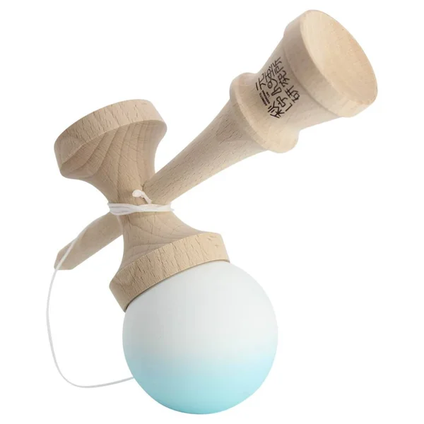 Ozora Kendama - Collab - Reshape 3 - Akimoto White - Light Blue - Kendama USA