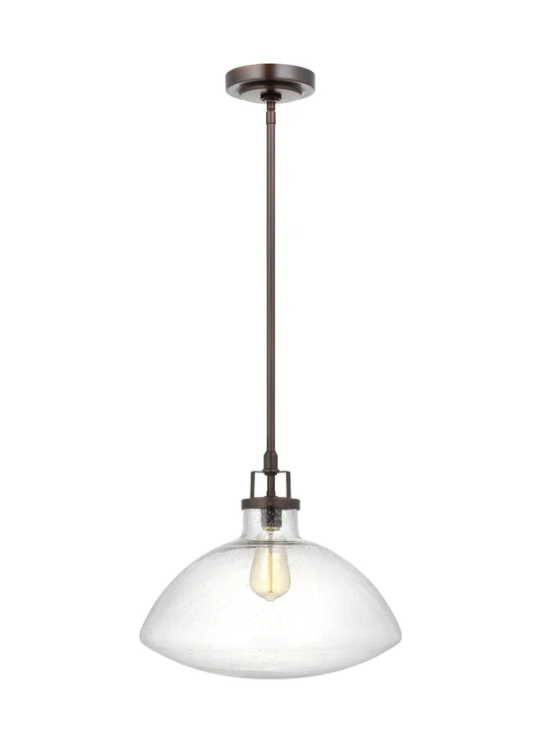 Sea Gull Lighting 6614501-782 Belton - One Light Pendant Bronze