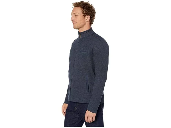 Johnston & Murphy Men's Melange Knit Full-Zip