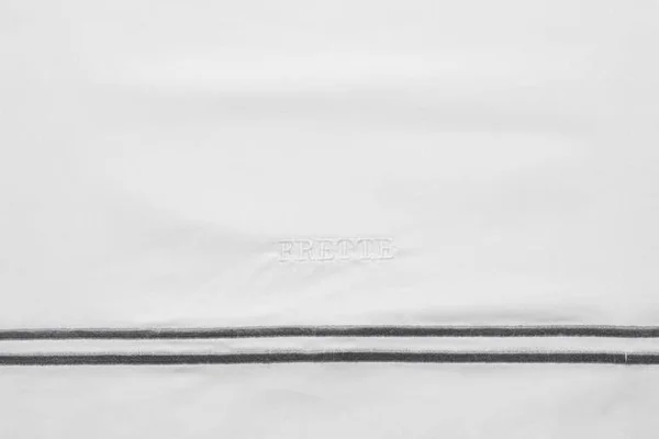 Frette Hotel Classic Duvet Cover - White Cotton - Twin - Bed Linens