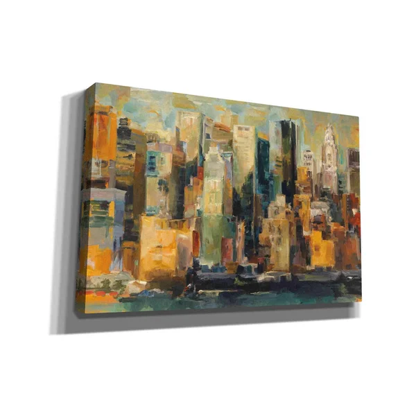 Epic Graffiti &New York New York& by Marilyn Hageman, Canvas Wall Art, 60x22x40x22