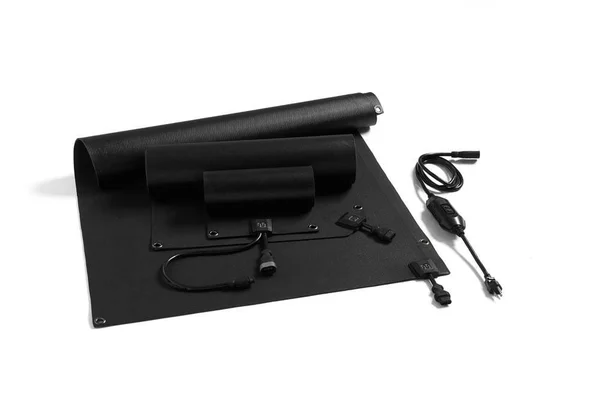HeatTrak Heated Snow Melting Half Walkway Mat, Outdoor 'No Slip' Heated Walkway Mat 30 x 30 inch No More Shoveling, Salting and