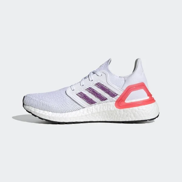 Adidas Women's Ultraboost 20 Running Shoes EG0726 - 5.0, White