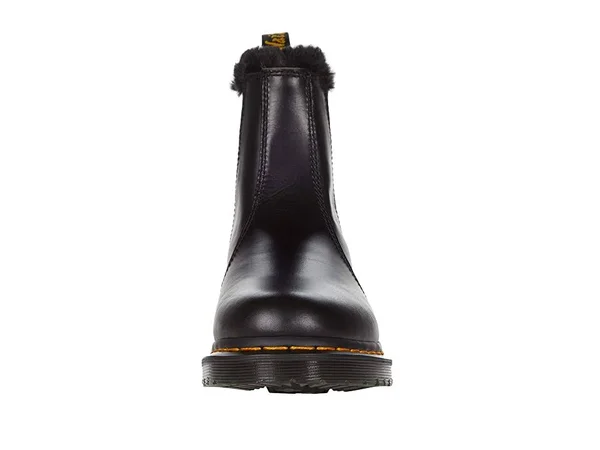 Dr. Martens Women's 2976 Leonore Boots, Dark Grey, 11 Medium US