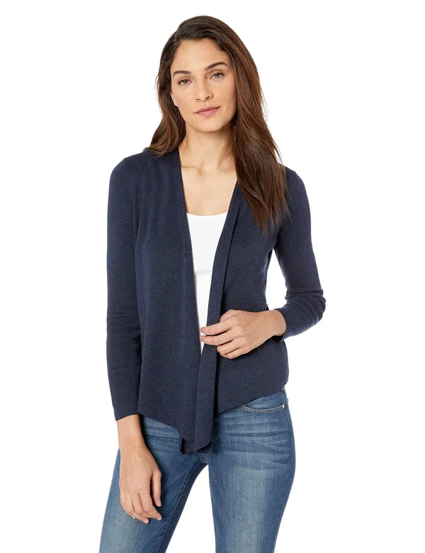 Nic+Zoe Lightweight Four-Way Cardigan - Small - Dark Indigo