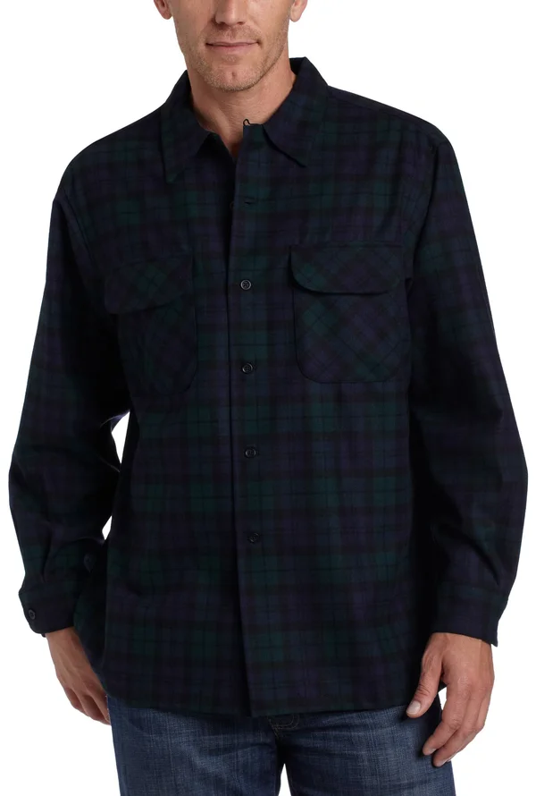 Pendleton Men's Board Shirt - Black Watch Tartan