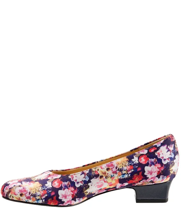 Trotters Doris Pumps, Women's, Wash Floral, Size: 9.5