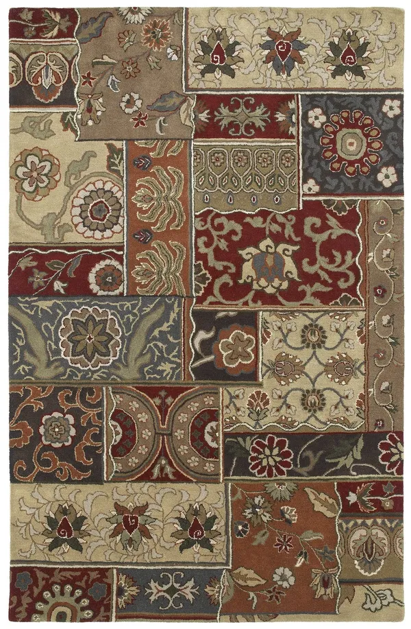 Kaleen Mystic Aral 5&9x22 Round Charcoal Rug