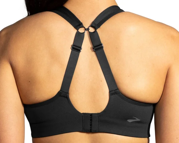 Brooks Drive Convertible Run Bra Black - 34, B