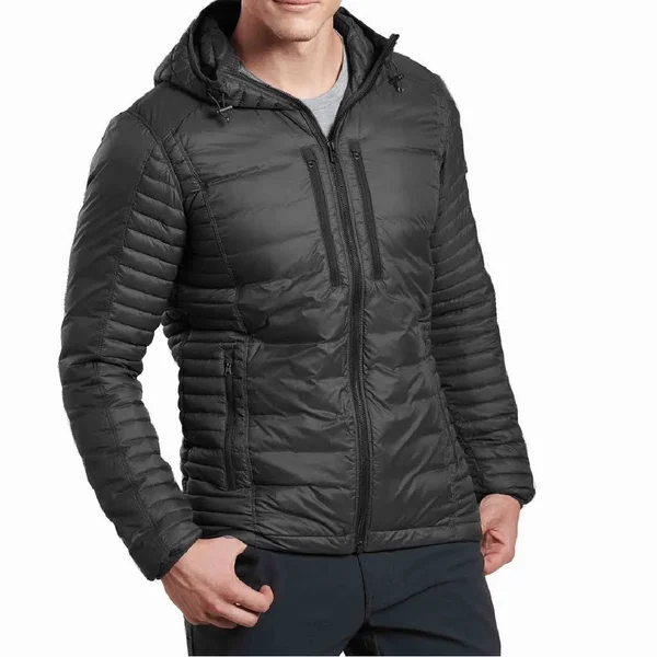 Kuhl Men's Spyfire Hoody, Blackout, L
