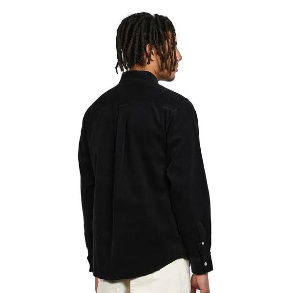 Carhartt WIP Longsleeve Madison Cord Shirt I028802 Black/Wax