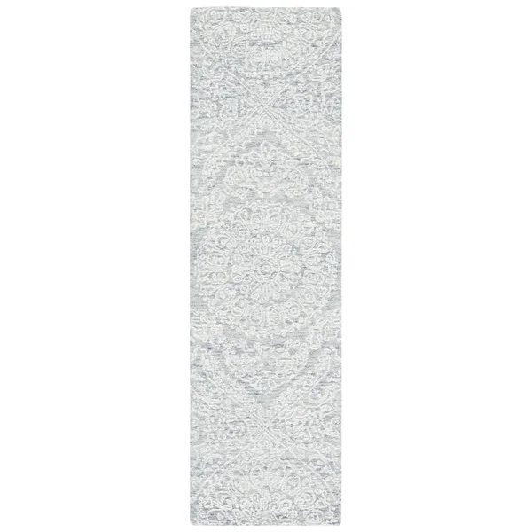 Safavieh Clearance Metro MET993F Grey Rug, 6&0x22x6&0x22 - Round