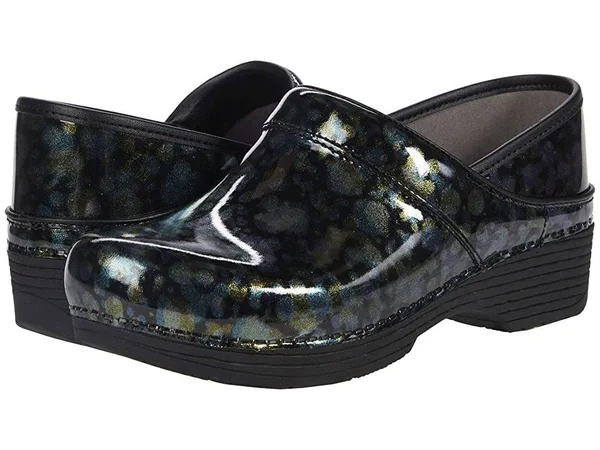 Dansko Women's LT Pro - Metallic Spots Patent - 40