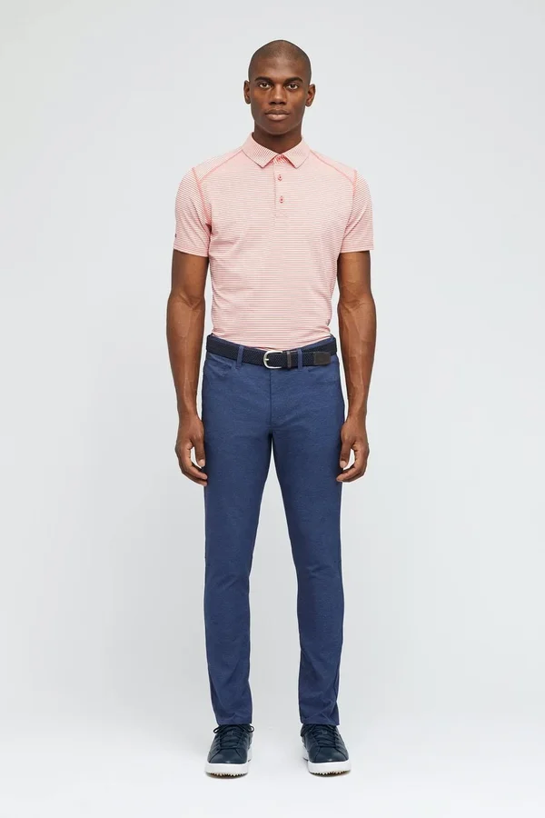 Lightweight 5-Pocket Golf Pant Slim for Men by Bonobos - Heather Navy - 34 x 36