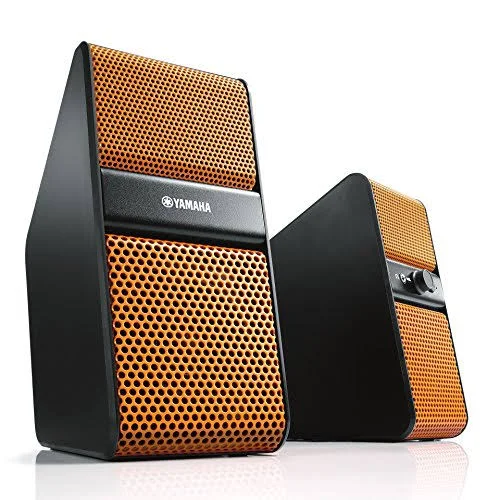 Yamaha Powered Left and Right Pair Speaker Orange NX-50(D) New