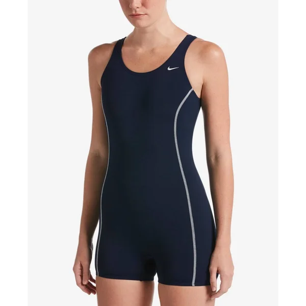 Nike Shorty Tank Top Navy - Women's, Size: 36, Blue