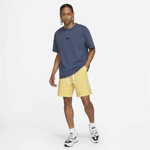 Nike Sportswear Alumni Men's Woven Flow Shorts in Yellow - Size: 3XL, DB3810-700