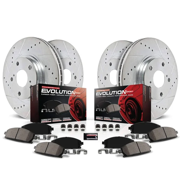 Power Stop - Front and Rear Z23 Evolution Sport Brake Kit K4103