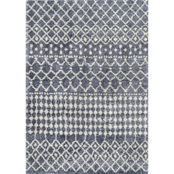nuLOOM Moroccan Barbara Area Rug - Size: 3& x 5&, Gray