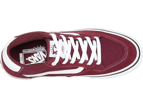 Vans Rowan Pro Skate Shoes - Port/White 7.5