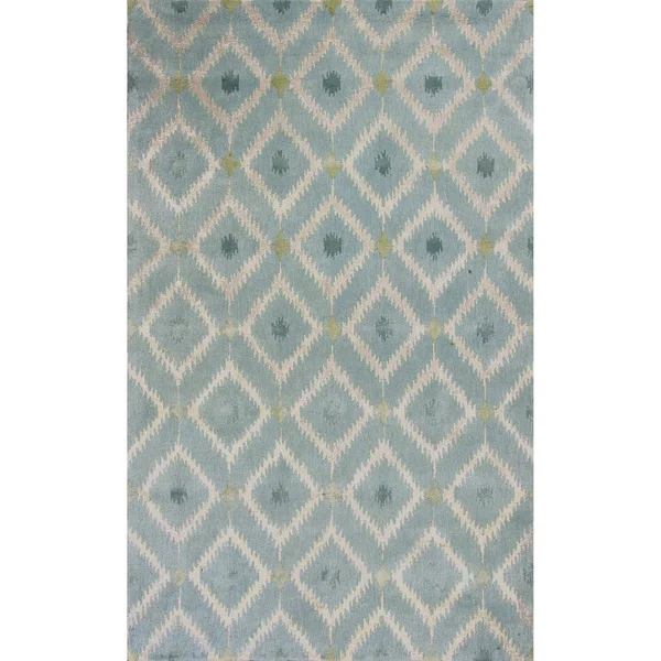 Kas Bob Mackie Home 1017 Silver/Grey Mirage 5& x 8& Area Rug