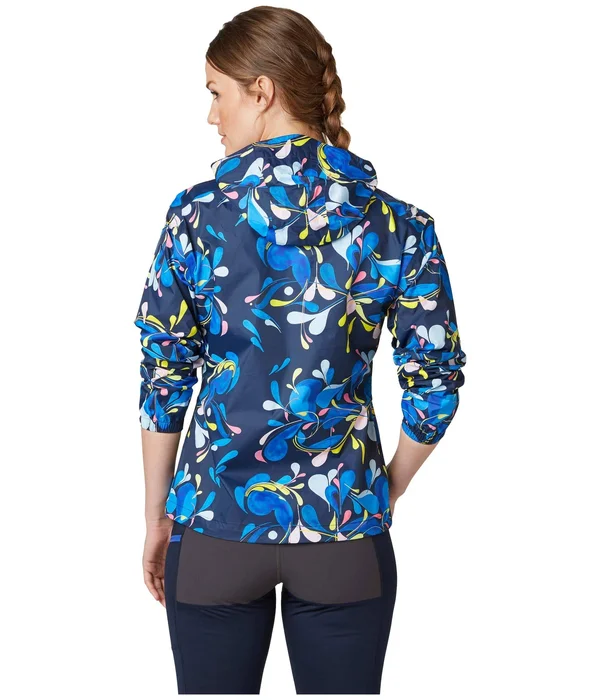 Helly Hansen Women's Loke Jacket, Sling Navy Print
