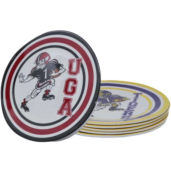 University of Florida Gators Melamine Dinner Plate 6 Piece Set