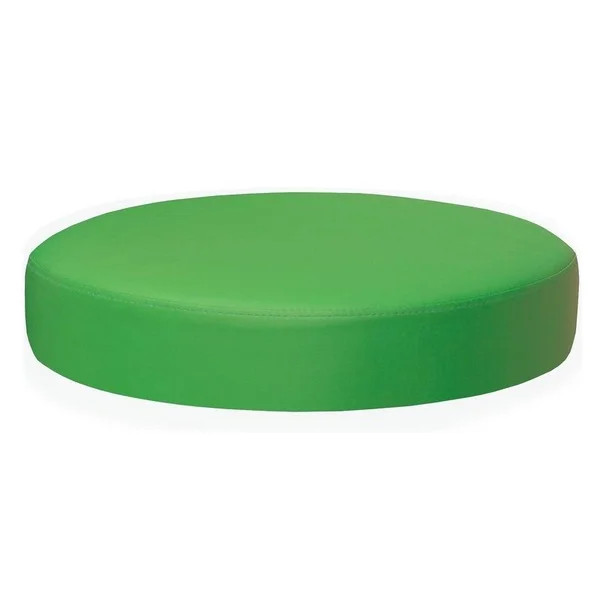 Regency Euereka Low Round Ottoman- Envy Green