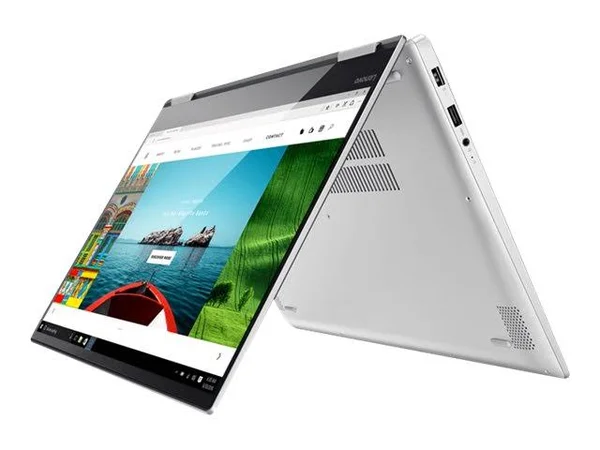 Lenovo Yoga 720-15IKB 80X7 15.6″ Convertible Notebook - Core i7 7700HQ 2.8 GHz - 8 GB RAM - 256 GB SSD - Platinum Silver