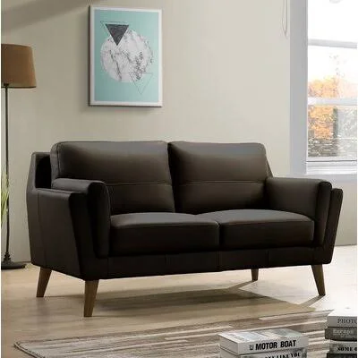 Cleghorn Loveseat Corrigan Studio Upholstery Color: Chocolate