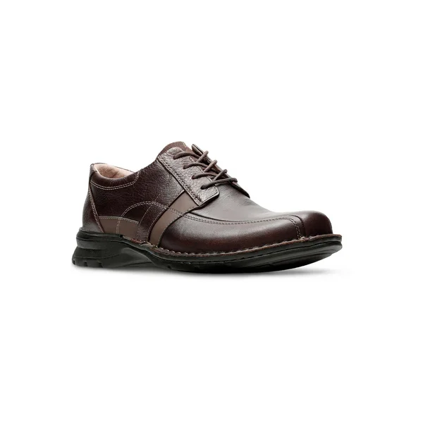 Clarks Men's Espace, Brown Oily Leather Size: 10.5 M