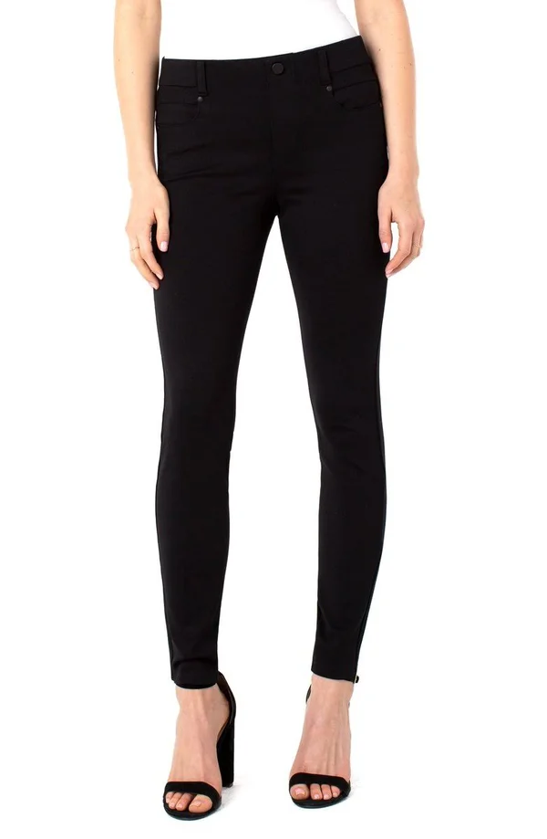 GIA Glider Pull on Super Stretch Ponte Black - 6